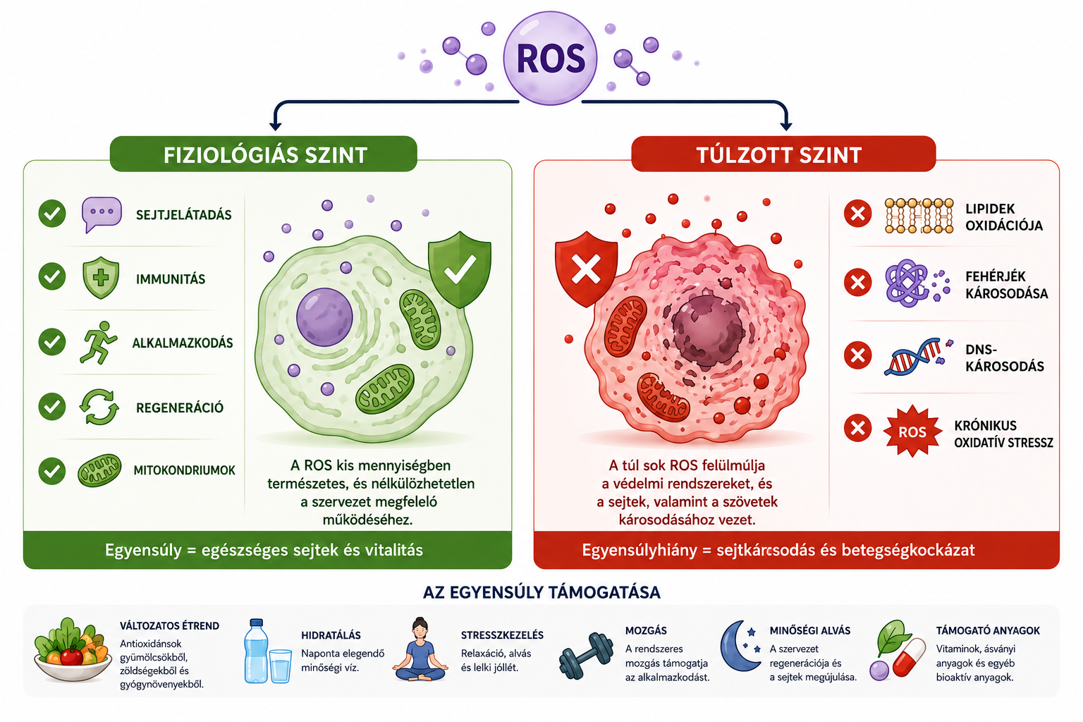 ROS — két arca